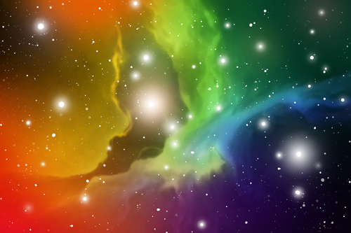 space outer blurs background 