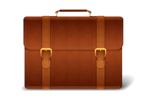 modern leather briefcase 