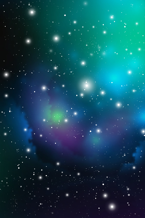 space outer blurs background 
