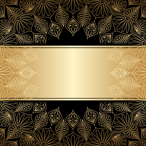 luxury golden decor background 