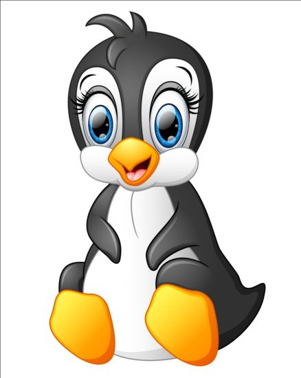 penguin lovely cartoon 