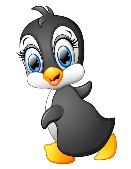 penguin lovely cartoon 