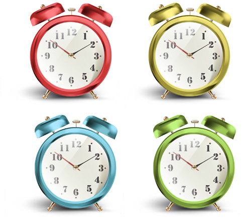 colored clock alarm 