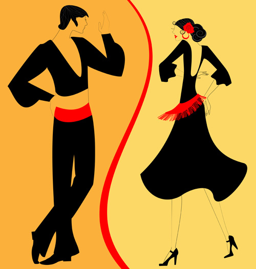 flamenco design dancer 