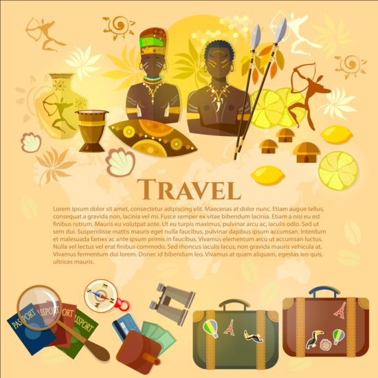 travel culture background africa 