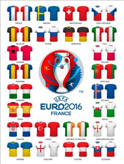football euro cup background 2016 