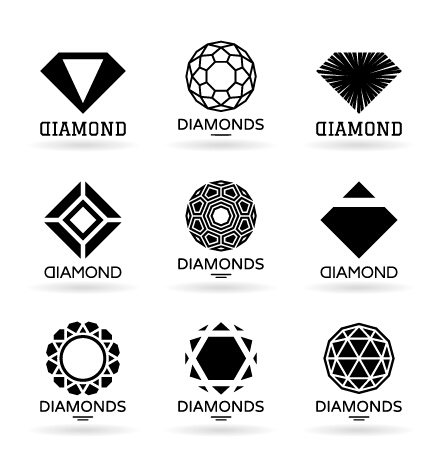 logos graphics diamond 