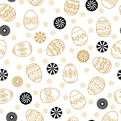 seamless pattern egg easter 