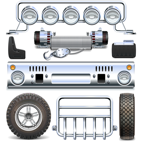 Spares offroad car 