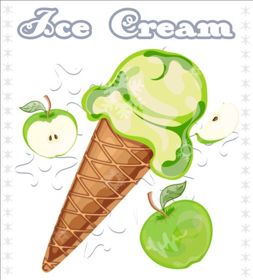 ice fruit cream 