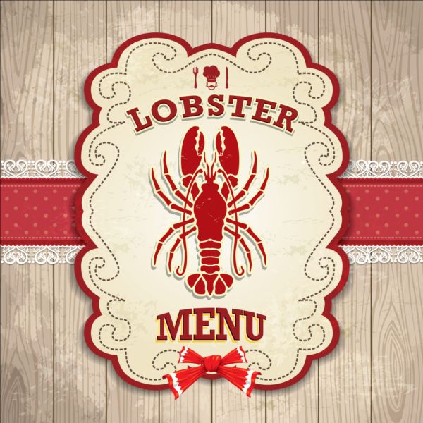 vintage poster lobster 