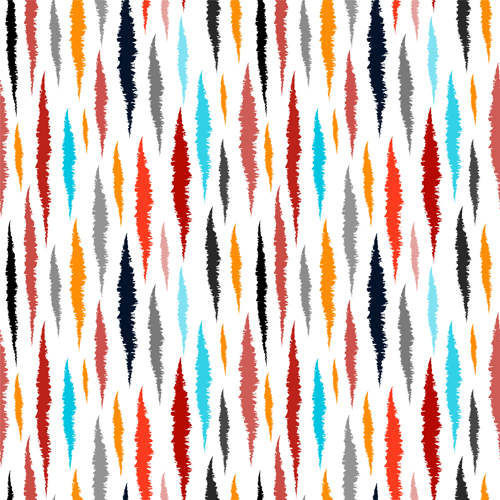 seamless pattern hand drawn abstract 