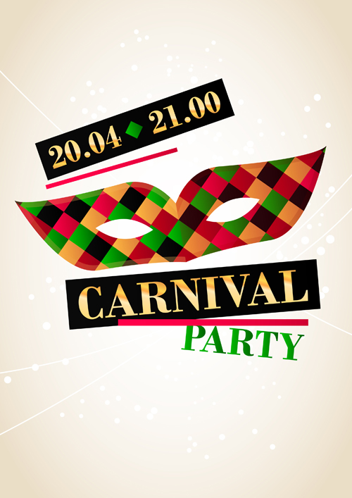 party creative carnival background 