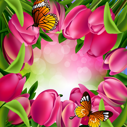 spring flower beautiful Backgrounds 