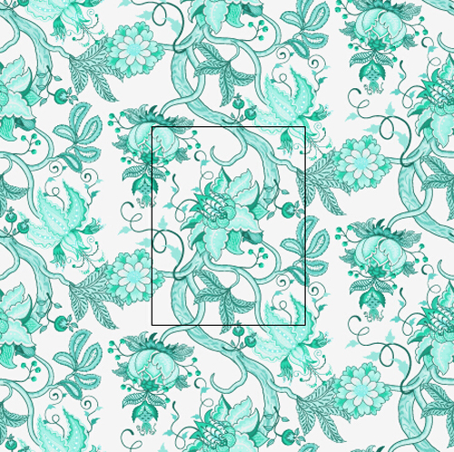 seamless pattern Katherine floral 