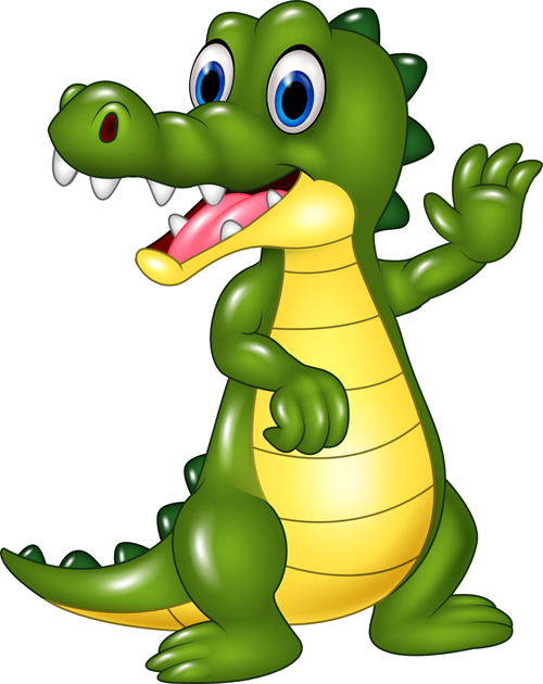 cute crocodile cartoon 