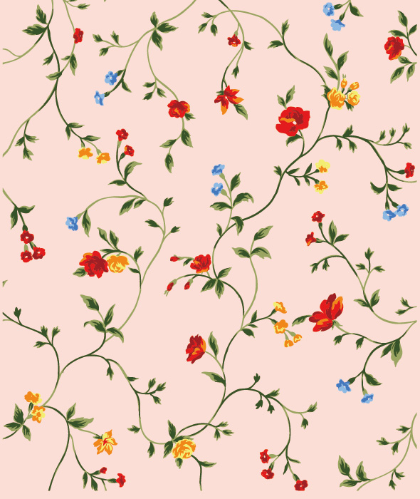 wallpaper pattern leaves flowers background 