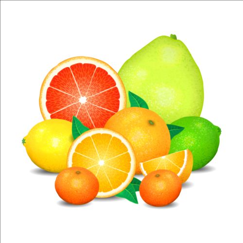 orange lemon fresh 