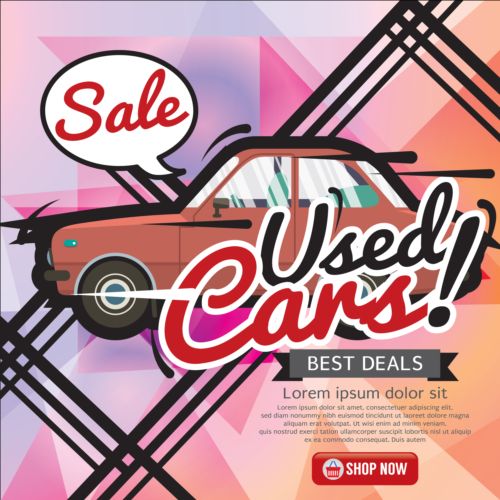 used sale poster cars 