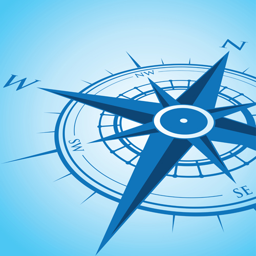 material design compass background 