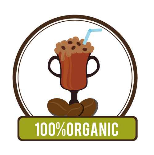 organic logos desgin coffee 