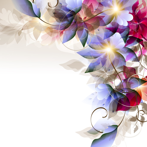 foliage floral background abstract 
