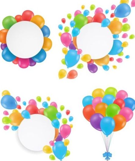 card beautiful balloons 