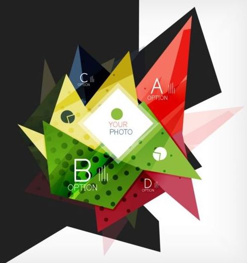polygons business background abstract 