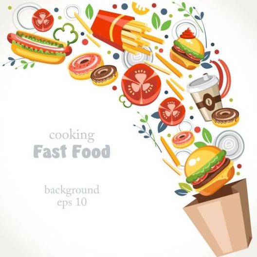 food fast background 