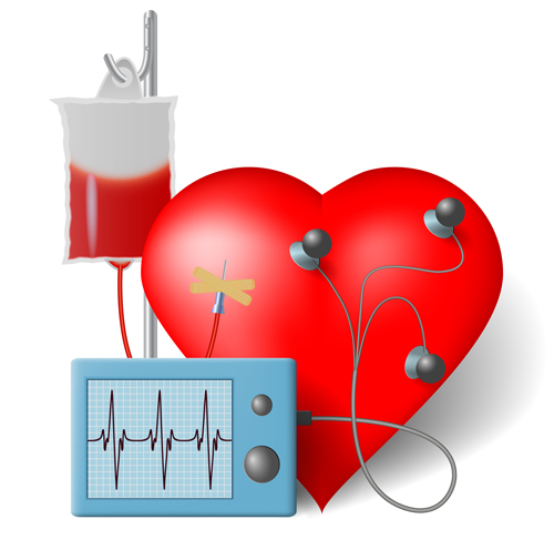 medical heart Healthy background 