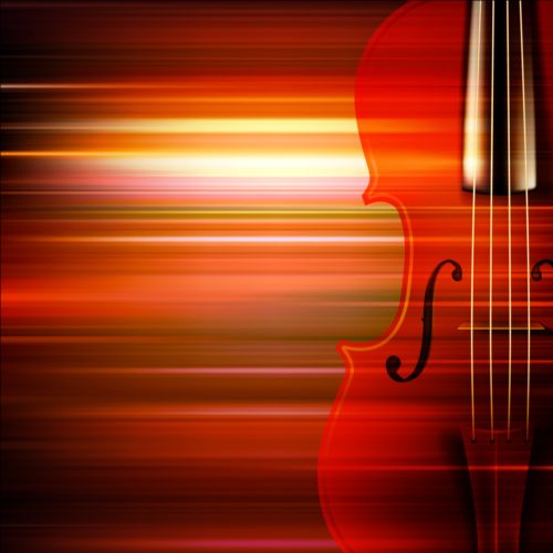 violin music background abstract 