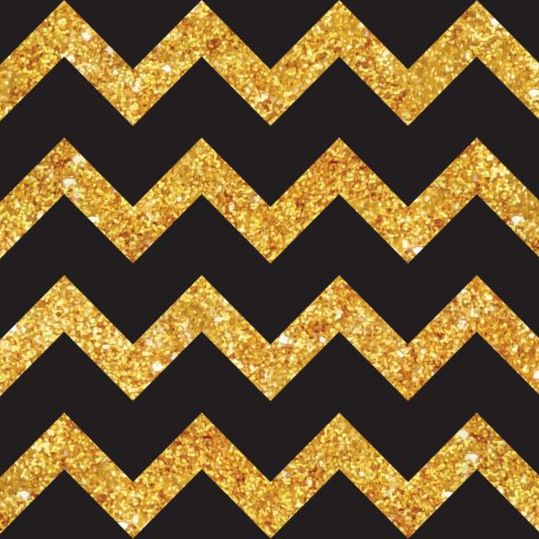 wave seamless pattern golden 