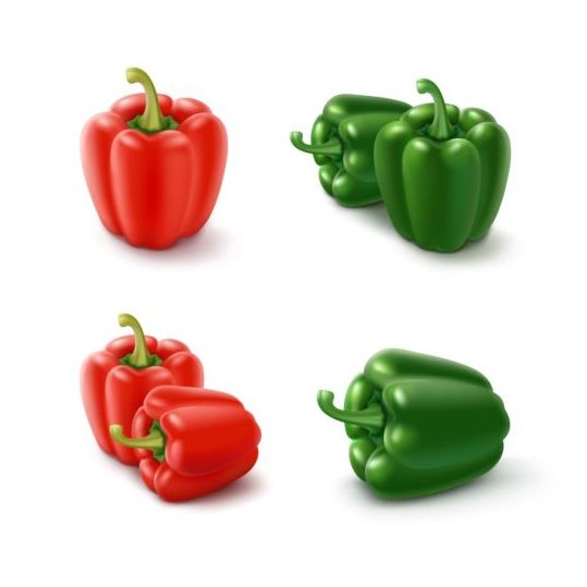 red pepper green 