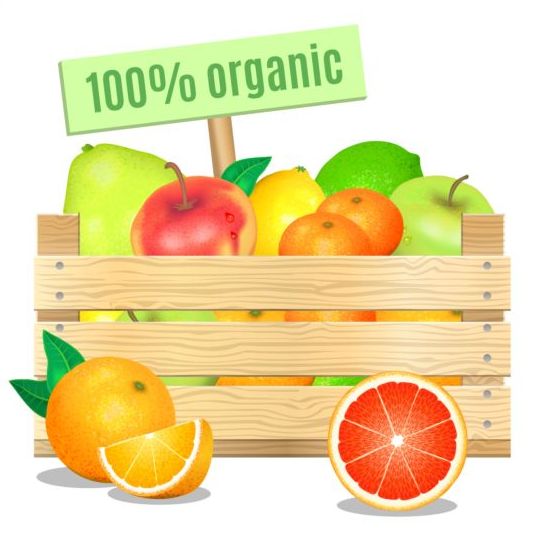 organic fruit 