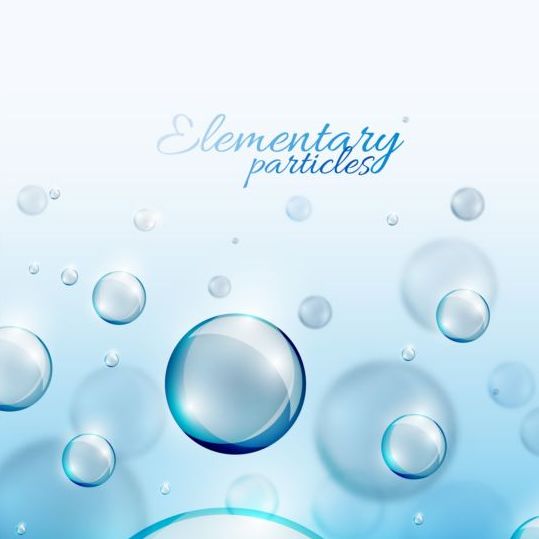 particles Molecules creative background 