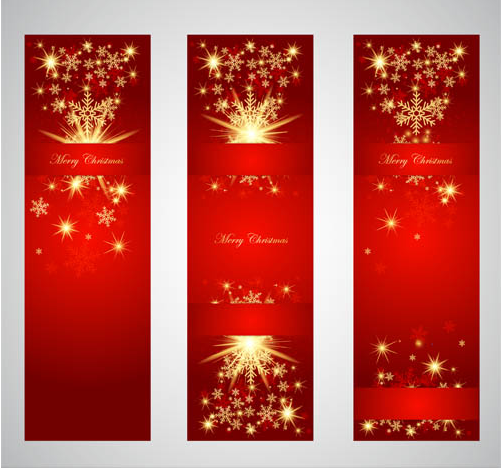 vertical christmas banners 