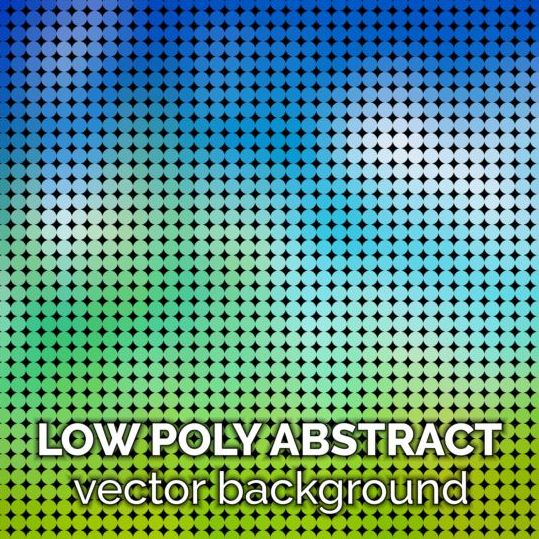 poly low background abstract  