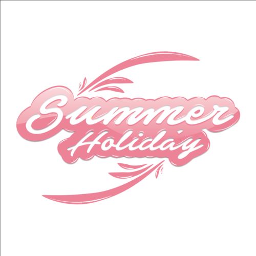 text summer logos holiday 