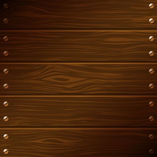 wooden nails board background 