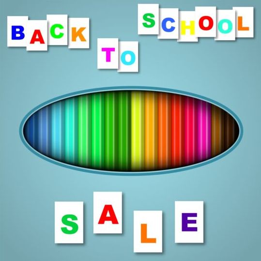 school sale background back 