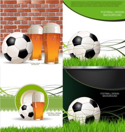 football creative beer 