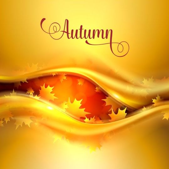 shiny background autumn abstract 