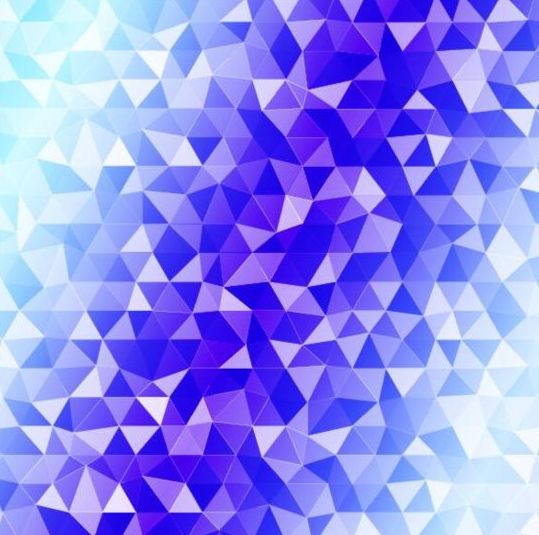 polygon colored blurred background 