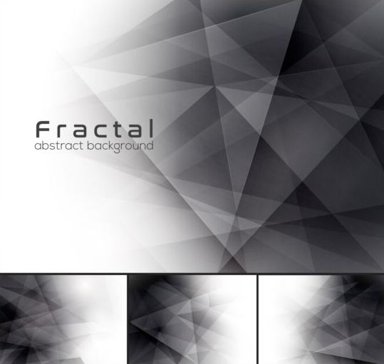 fractal black background abstract 