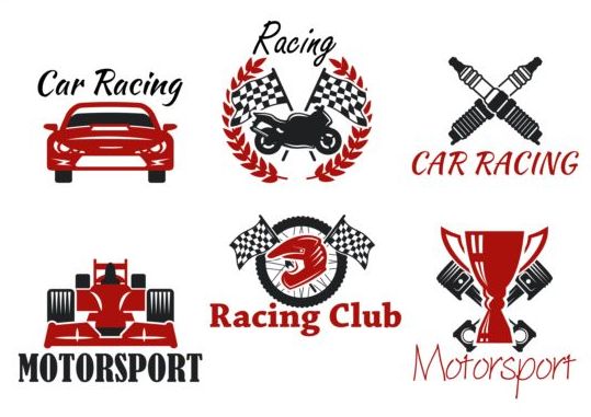 racing motorsport labels club 