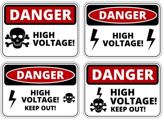 warning signs danger creative 