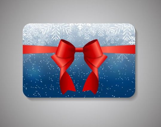 gift christmas card bow 