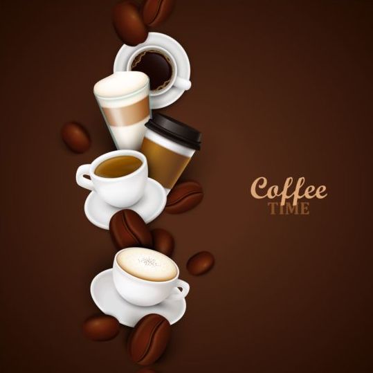 elegant caffee background 