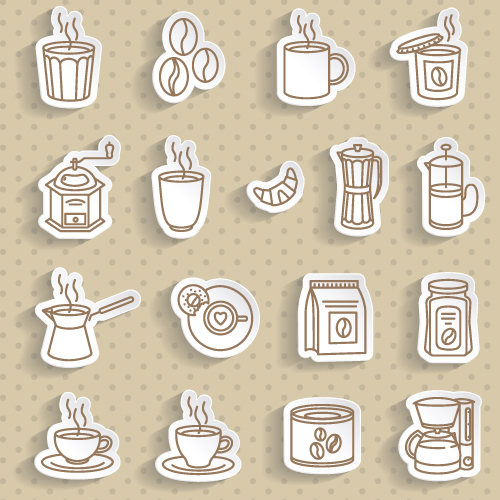 stickers coffee 