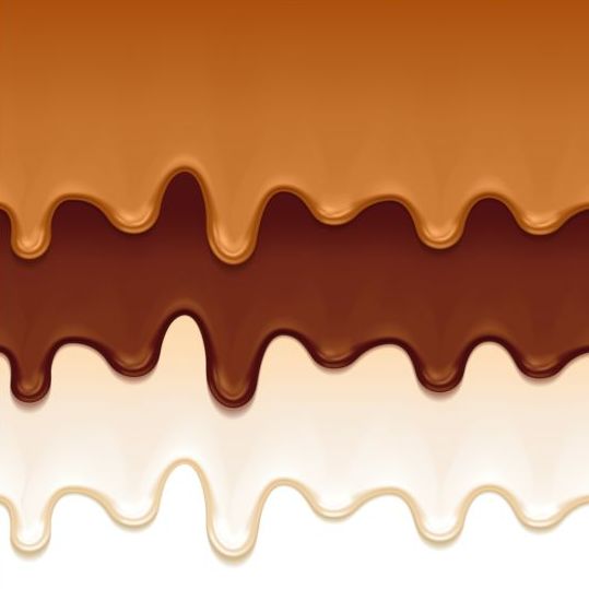 melted chocolate background 